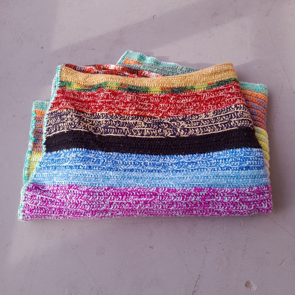 Handmade multicolor Blanket